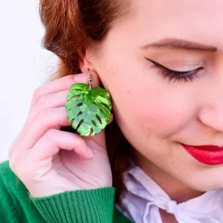 Sale Green Eyed Monster Earrings Earrings