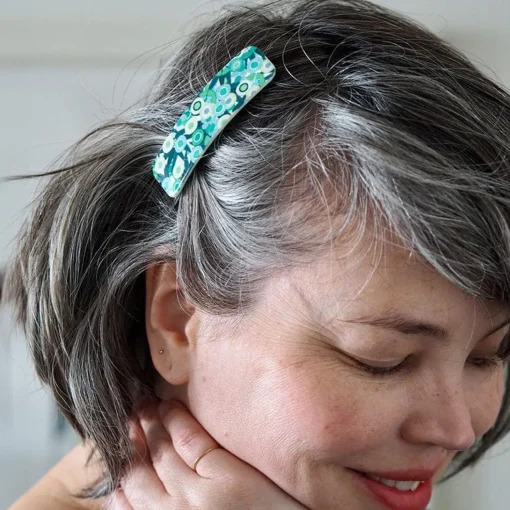 Best Sale Green Gum Hair Clip Barrette Hair Clips & Claws