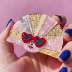 Outlet Groovy U.V. Brooch Brooches