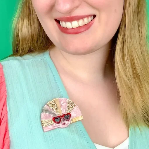 Outlet Groovy U.V. Brooch Brooches