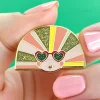 Best Sale Groovy U.V. Enamel Pin Enamel Pins