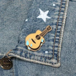 Best Sale Guitar Blues Enamel Pin Enamel Pins