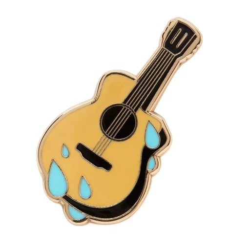 Best Sale Guitar Blues Enamel Pin Enamel Pins