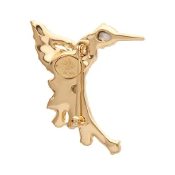 Outlet Halcyon Hummingbird Stone Set Crystal Brooch Brooches