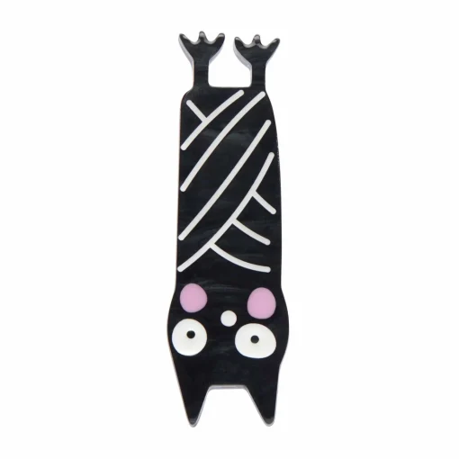 Hot Halloween Hang-Up Bat Mini Brooch Brooches