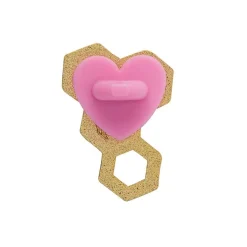 Sale Happy Honeycomb Enamel Pin Enamel Pins