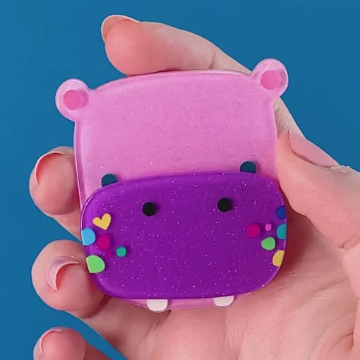 Hot Harrie The Hippo Brooch Brooches