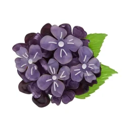 Best Sale Heartfelt Hydrangea Brooch Brooches