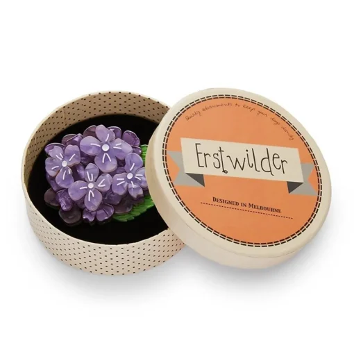 Best Sale Heartfelt Hydrangea Brooch Brooches