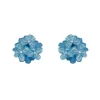 Fashion Heartfelt Hydrangea Earrings Earrings