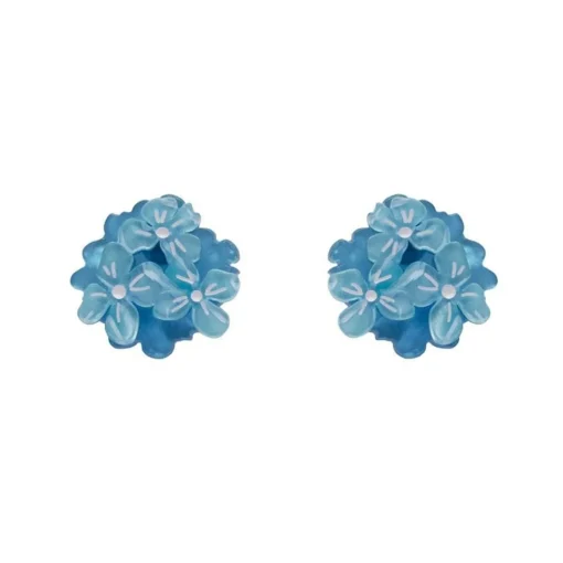 Fashion Heartfelt Hydrangea Earrings Earrings
