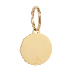 Hot Heartfelt Hydrangea Enamel Pet Charm Enamel Key Rings