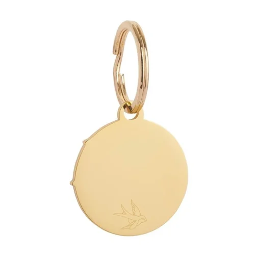Hot Heartfelt Hydrangea Enamel Pet Charm Enamel Key Rings