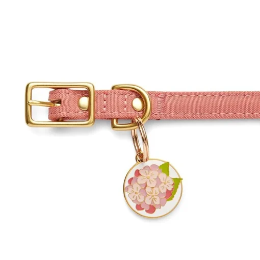 Hot Heartfelt Hydrangea Enamel Pet Charm Enamel Key Rings