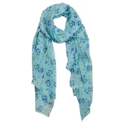 Cheap Heartfelt Hydrangea Neck Large Neck Scarf Scarves