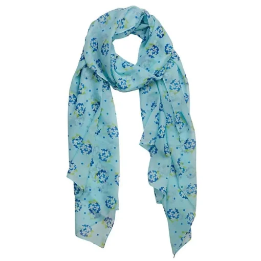 Cheap Heartfelt Hydrangea Neck Large Neck Scarf Scarves