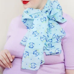 Cheap Heartfelt Hydrangea Neck Large Neck Scarf Scarves