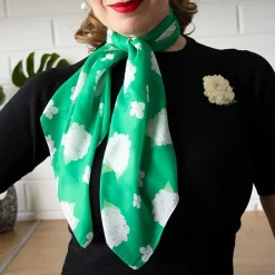 Discount Heartfelt Hydrangea Neck Scarf Scarves