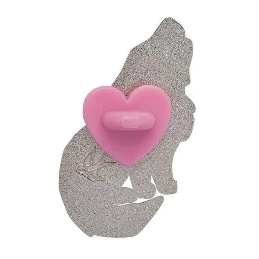 Best Hell Bound Howler Enamel Pin Enamel Pins