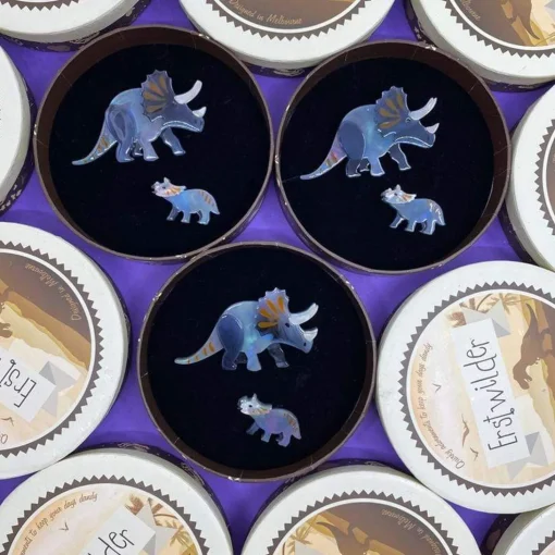 Online Herbivore Heritage Brooch Set Brooches