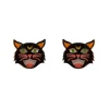 Fashion Hex Kitten Earrings Earrings