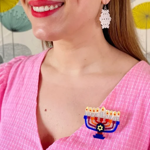 Online Holiday Lamp Brooch Brooches