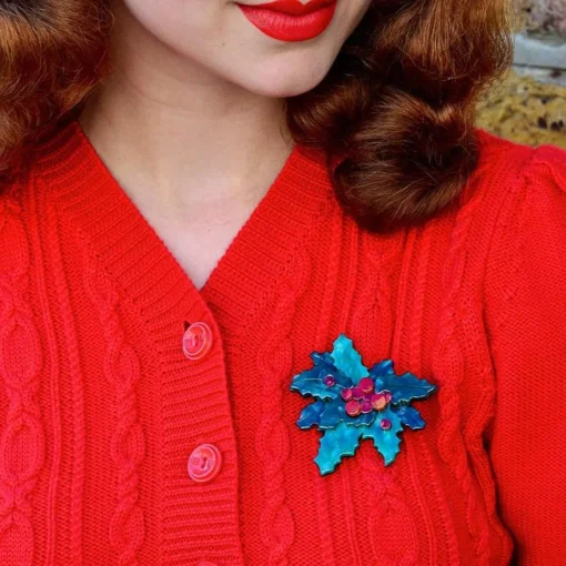 Shop Holly Jolly Brooch Brooches