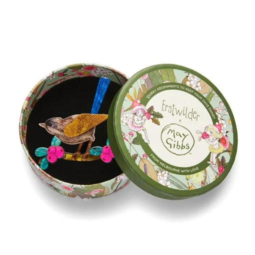 Best Holly Wagtail Brooch Brooches