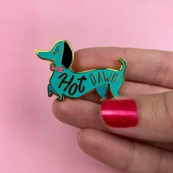 Discount Hot Dawg! Enamel Pin Enamel Pins