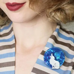Shop Howling At The Moon Brooch Brooches