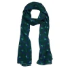 Fashion Hyacinth Hummingbird Large Neck Scarf Scarves
