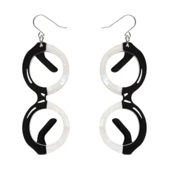 Online I Wear Eyewear Iris Drop Earrings Earrings