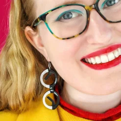 Online I Wear Eyewear Iris Drop Earrings Earrings