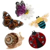 Outlet Insect Minis Brooch Set - 5 Pack Brooches