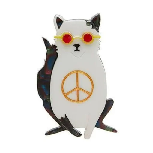 Best Sale Instant Karma Cat Brooch Brooches