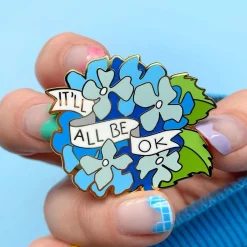 Clearance It'Ll All Be Okay Enamel Pin Enamel Pins