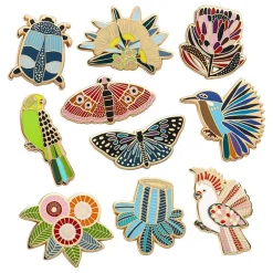 Clearance Jocelyn Proust Enamel Pin Pack - 10 Piece Enamel Pins