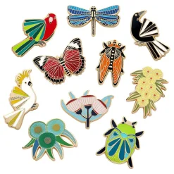 Best Sale Jocelyn Proust Enamel Pin Pack - 10 Piece Enamel Pins