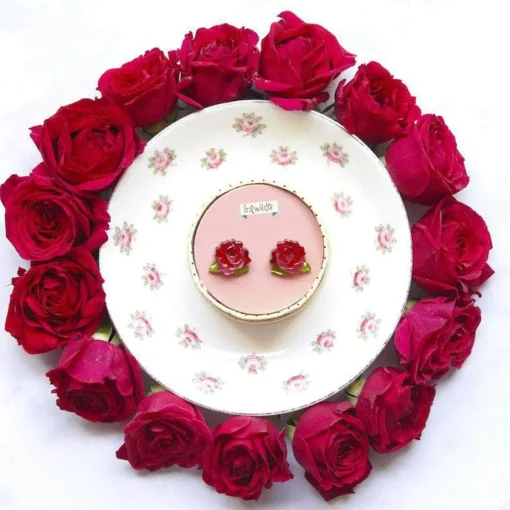 Best Sale Juliet'S Blooms Rose Earrings Earrings