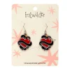 Cheap King Of Cobras Enamel Drop Earrings Enamel Earrings