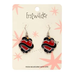 Cheap King Of Cobras Enamel Drop Earrings Enamel Earrings