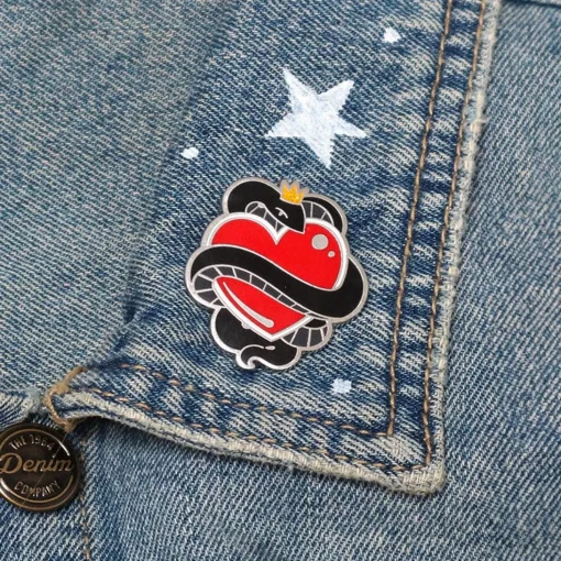 Cheap King Of Cobras Enamel Pin Enamel Pins