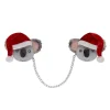 New Koala Claus Double Brooch Brooches