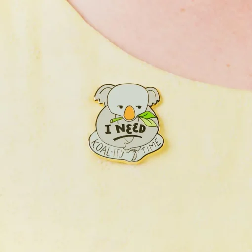 Store Koal-Ity Time Enamel Pin Enamel Pins