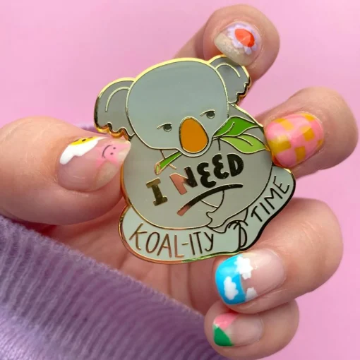 Store Koal-Ity Time Enamel Pin Enamel Pins
