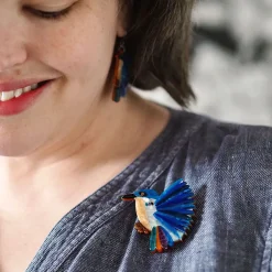 Outlet Kyrie Kingfisher Brooch Brooches