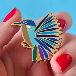 New Kyrie Kingfisher Enamel Pin Enamel Pins