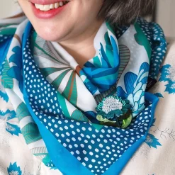 New Kyrie Kingfisher Square Scarf Scarves