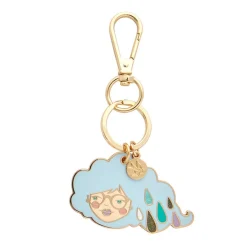 Outlet Lainey The Rainy Enamel Key Ring Enamel Key Rings