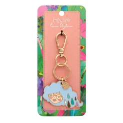 Outlet Lainey The Rainy Enamel Key Ring Enamel Key Rings